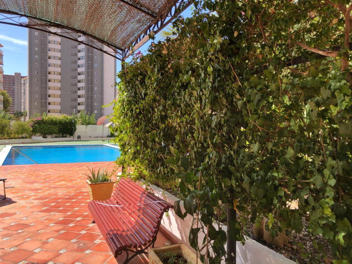 Gemelos 2 Holiday Apts. With Pool เบนิดอร์ม ภายนอก รูปภาพ