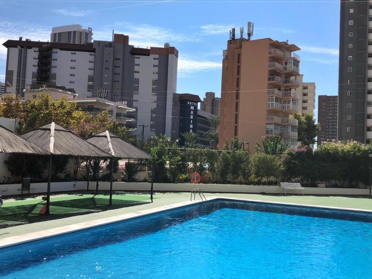 Gemelos 2 Holiday Apts. With Pool เบนิดอร์ม ภายนอก รูปภาพ