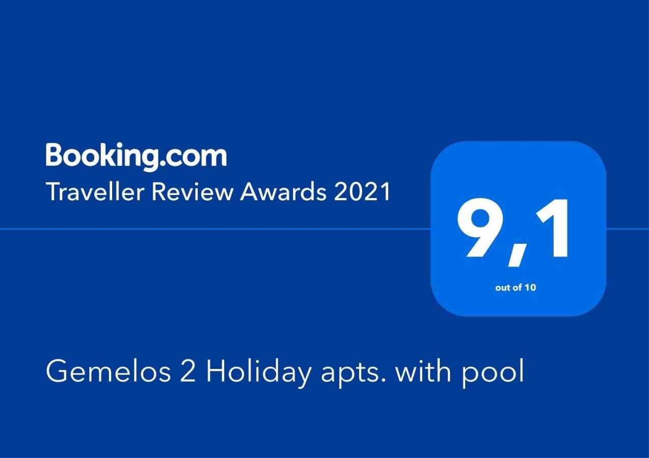 Gemelos 2 Holiday Apts. With Pool เบนิดอร์ม ภายนอก รูปภาพ